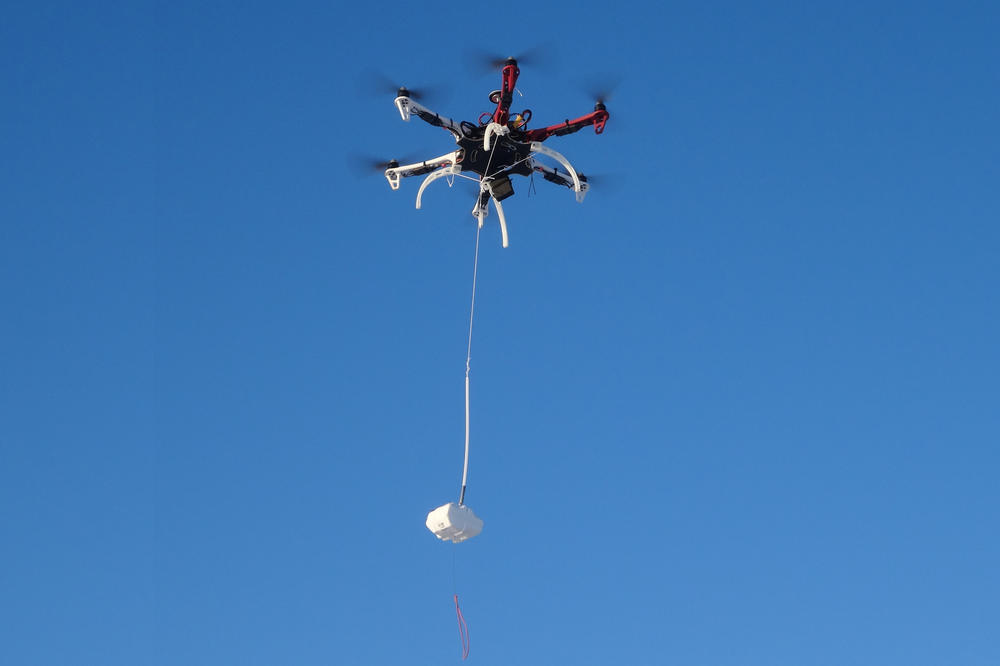 Measurements are taken at different heights: Even multicopters are used.
