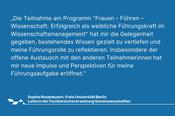 Das sagen unsere Teilnehmer*innen...