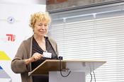 Gesine Schwan warb als Präsidentin der HVGP für die transdisziplinären Trialog-Veranstaltungen.