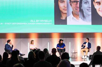Panel discussion at Futurium on the topic "All by myself! Berlin - City of Lonely Young Adults?" on April 22, 2022