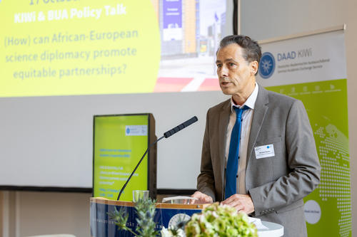 Dr. Michael Harms, Deputy Secretary General of the DAAD