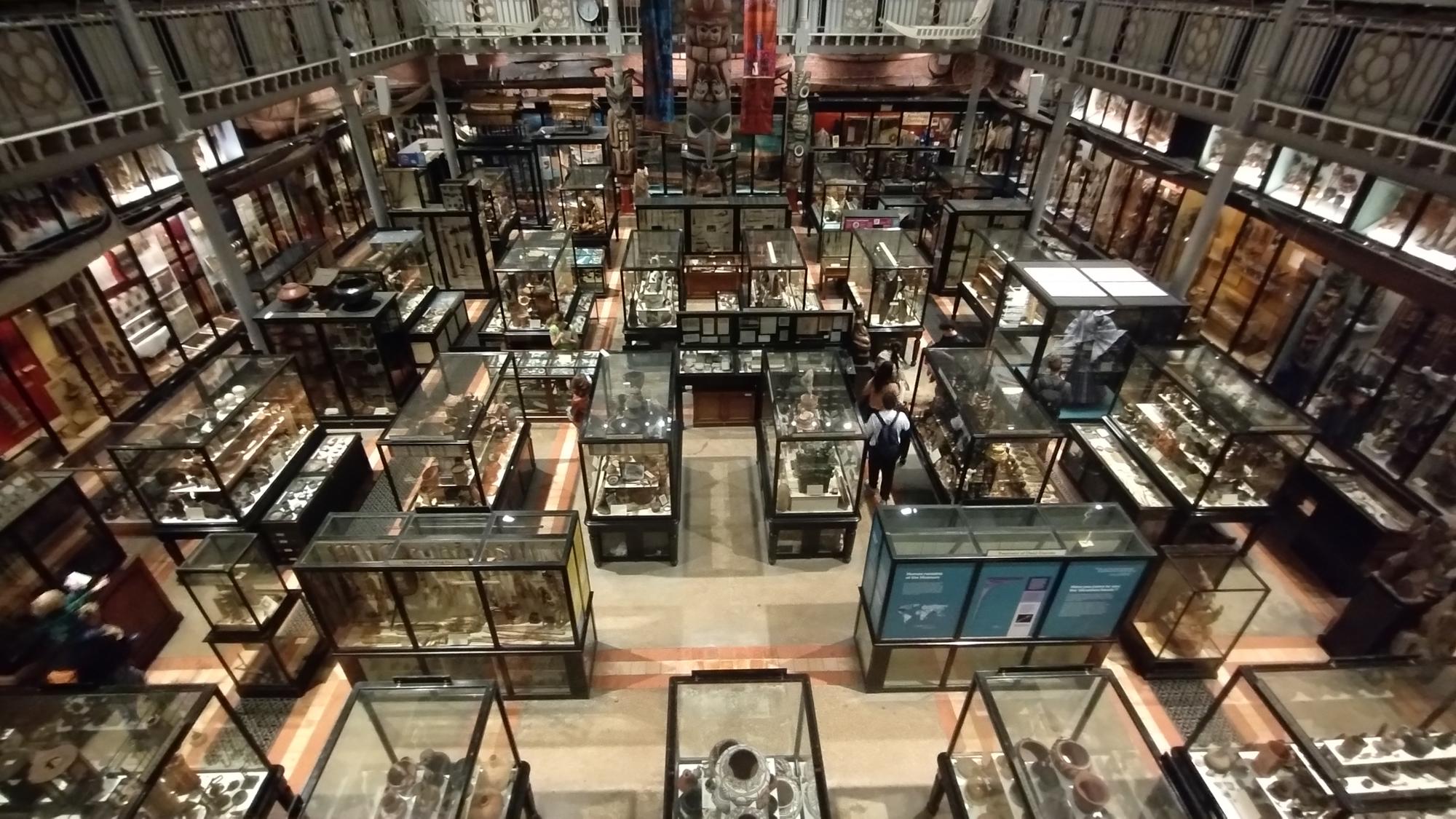 Das Pitt Rivers Museum in Oxford