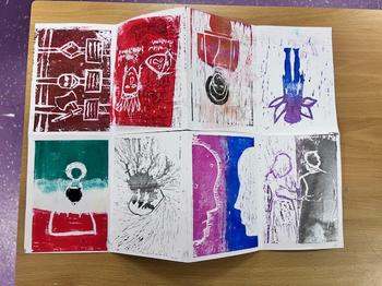 One of the works developed in the project