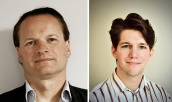 Prof. Dr. Edward Harcourt (links) und Dr. Adrian Kind (rechts)