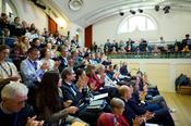 Das Publikum im Simpkins Lee Theatre