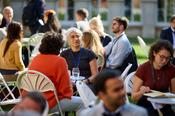 Besucher*innen des Symposiums