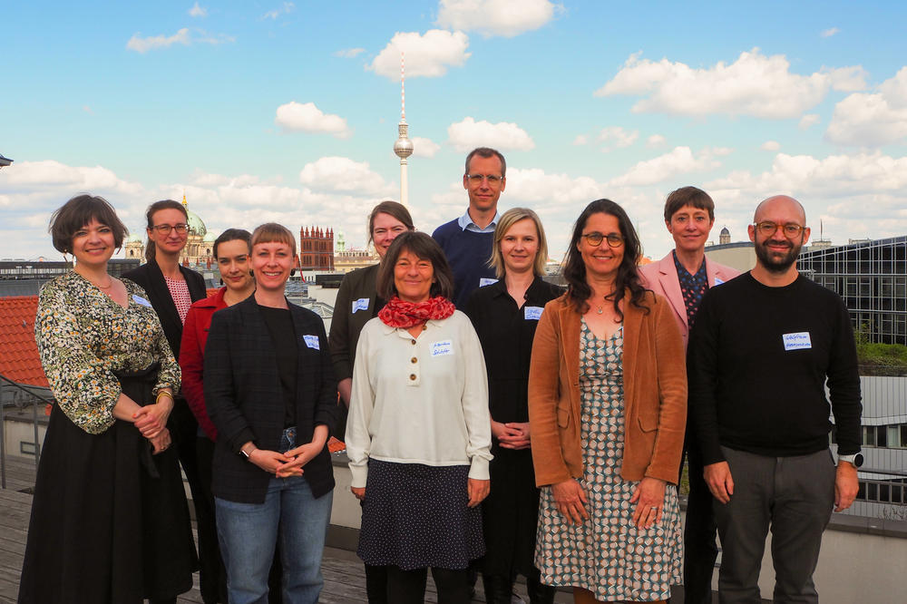 Mitglieder des Sounding Board Research Forum Global Health beim Kickoff-Meeting am 26. April 2022