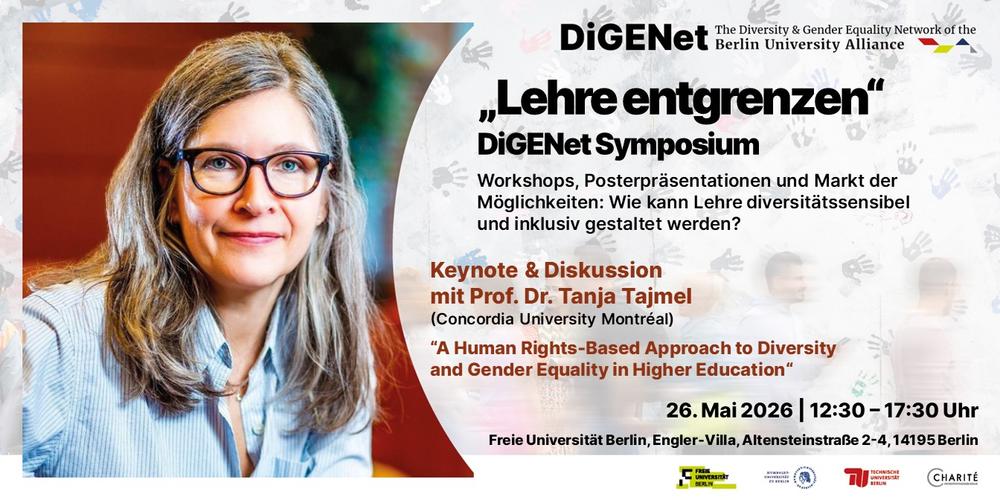DiGENet Symposium Lehre Entgrenzen mit Tanja Tajmel