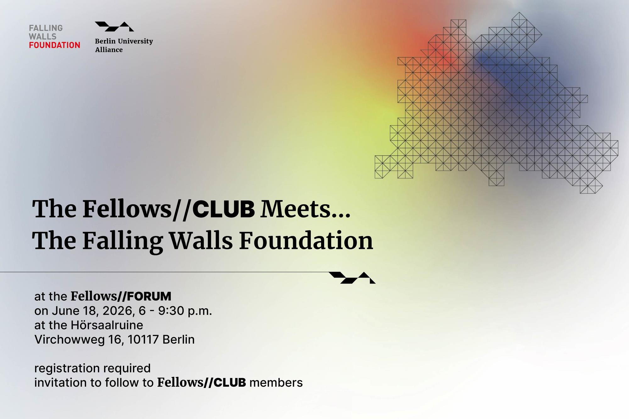 Fellows Forum with Falling Walls Foundation