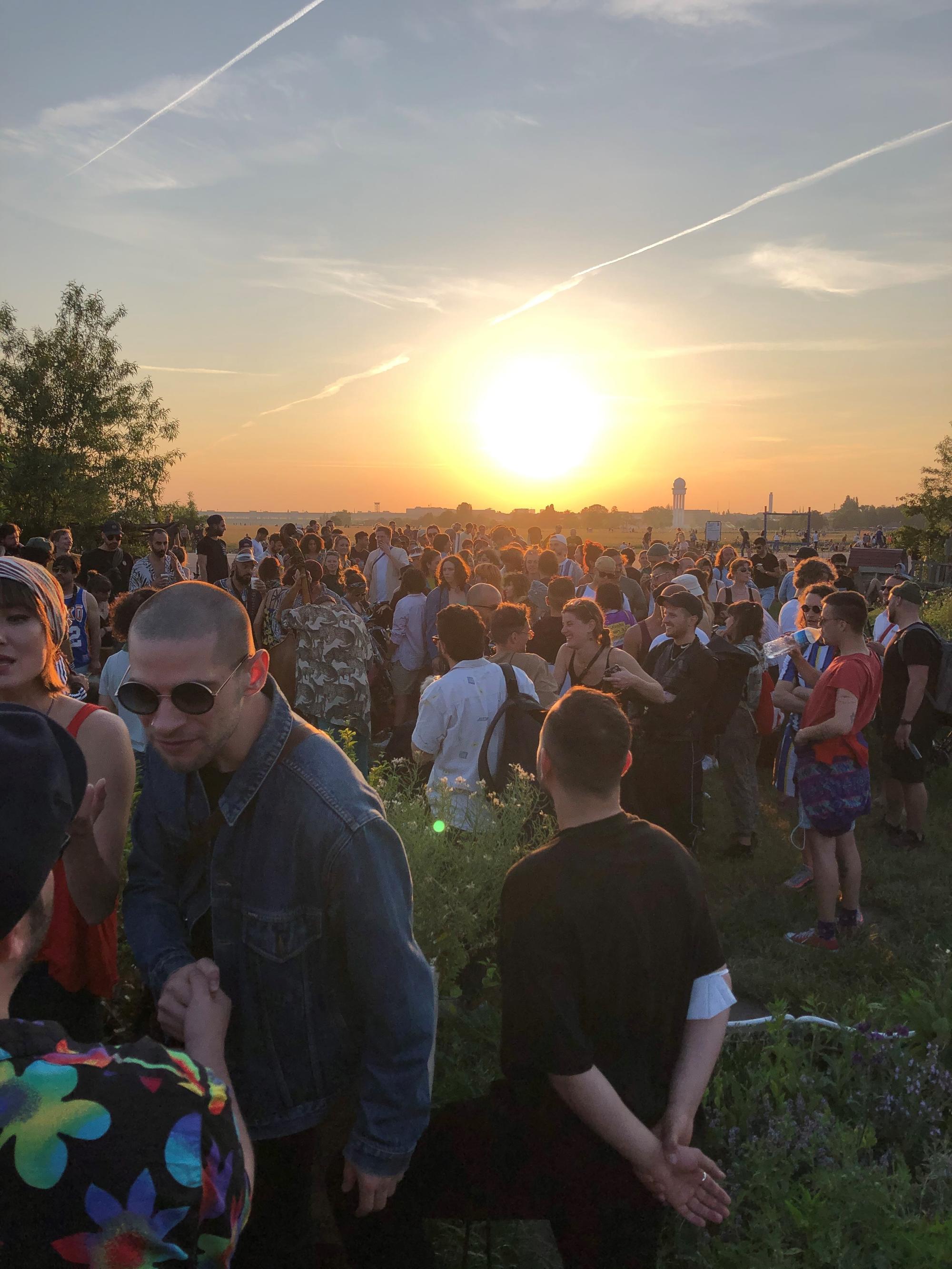 Summer at Tempelhofer Feld