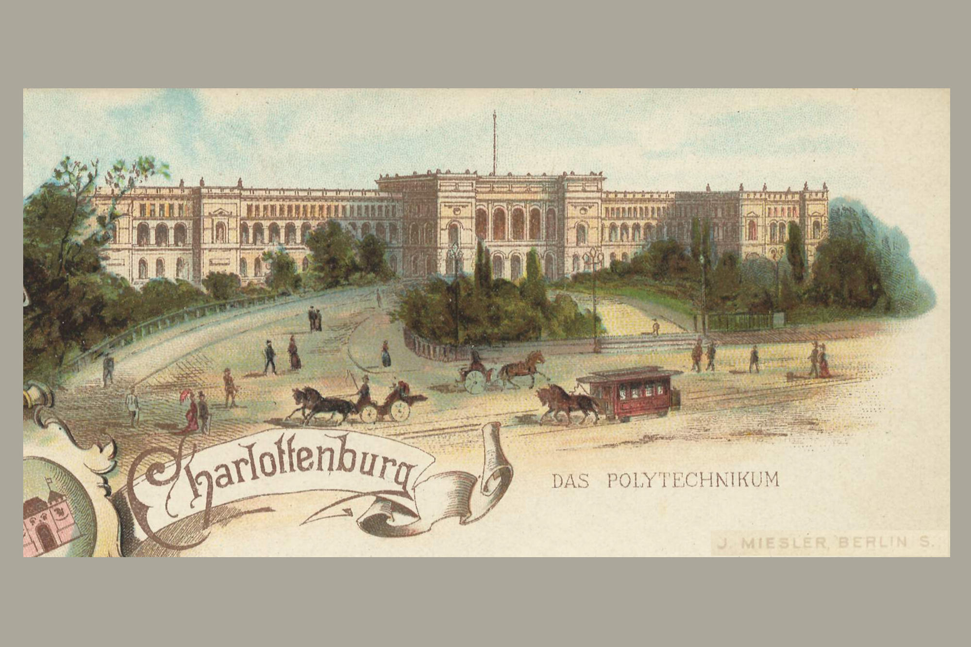 The representative polytechnic in Charlottenburg, built between 1878 and 1884, testified to the growing self-confidence of universities as academic institutions.