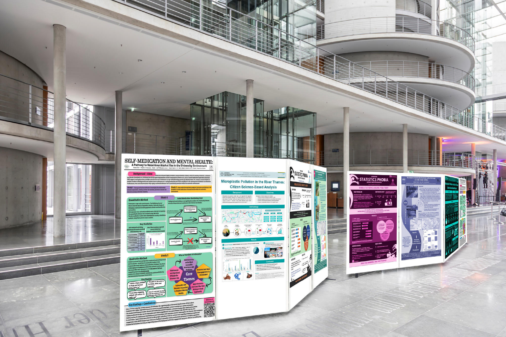 Exhibition at the Paul Löbe Building, AI-generated appearance.