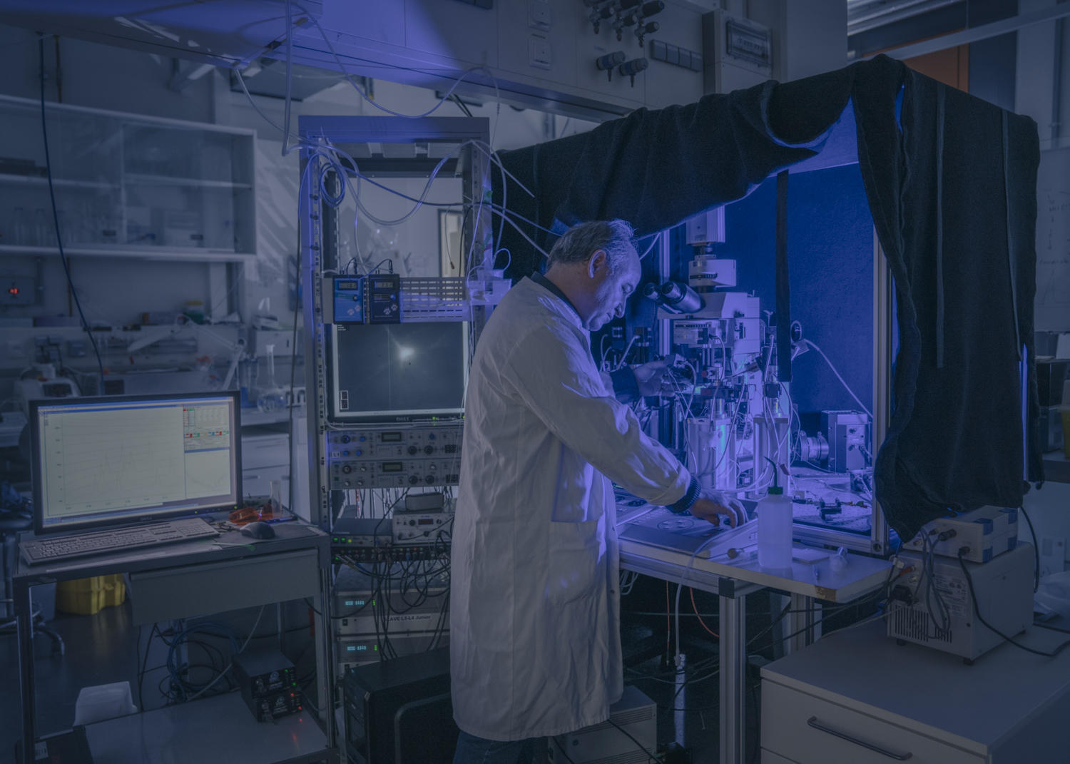 NeuroCure scientists in the lab