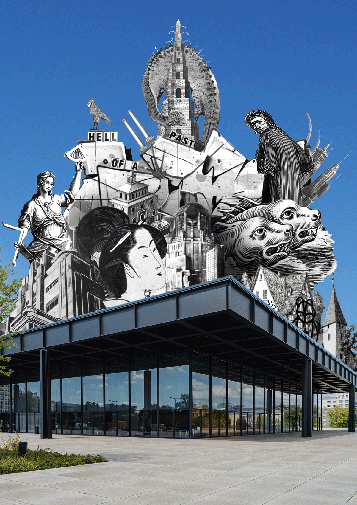 Communication campaign "The Open Lab", visual Cluster of Excellence Temporal Communities