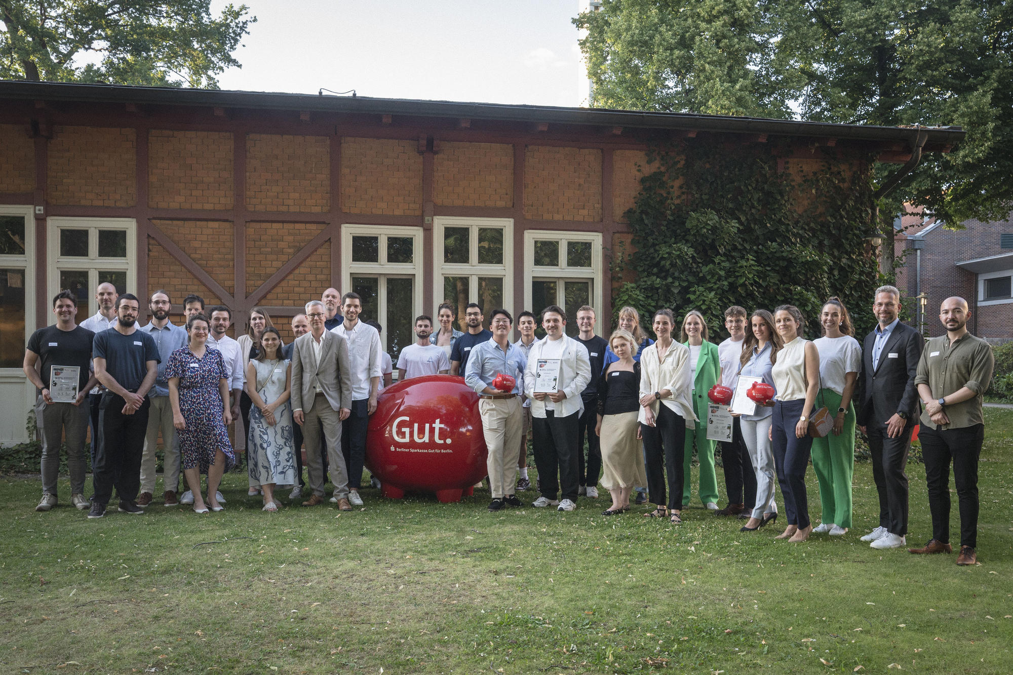 Presentation of the Startup Award from Science & Startups and Berliner Sparkasse