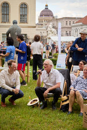 Frage aus dem Publikum.