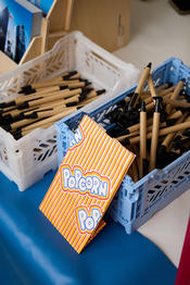 Postkarten und Popcorn