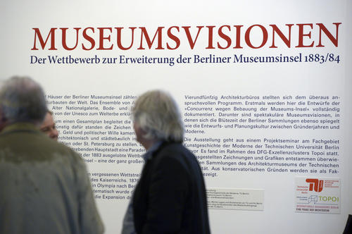 ... sie waren auch Teil des Teams zur Ausstellung „Museumsvisionen“, die sich mit Planungen für die Neugestaltung der Berliner Museumsinsel Ende des 19. Jahrhunderts befasste.