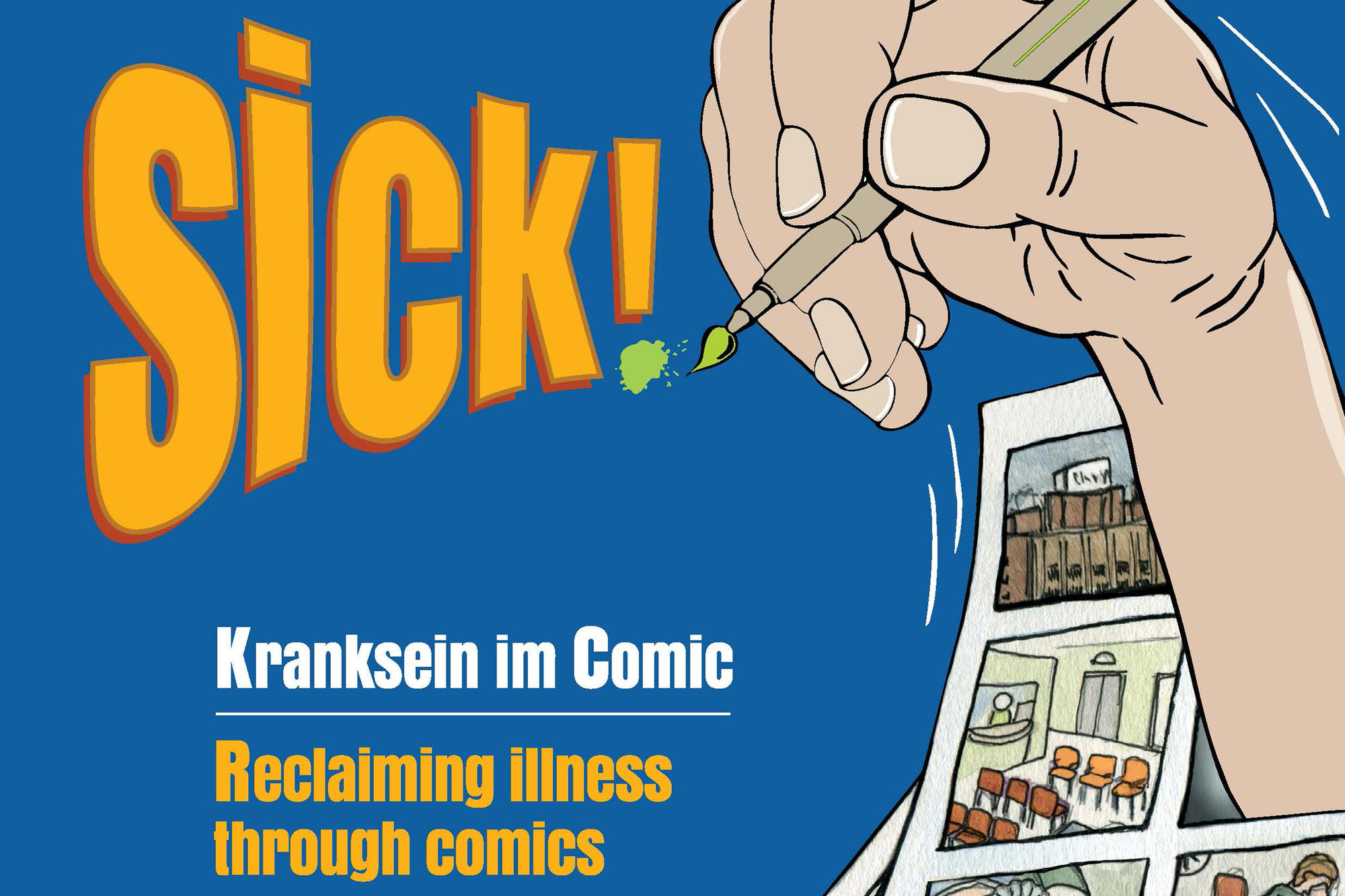Bis 04. März 2018 stellen die Comics im Berliner Medizinhistorischen Museum die vielfältigen Erfahrungen mit medizinischen Diagnosen, Leiden, Genesung, Pflege und Therapie dar.