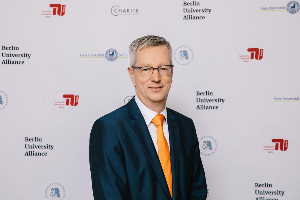 Professor Günter M. Ziegler, the president of Freie Universität Berlin and spokesperson for the Berlin University Alliance. 