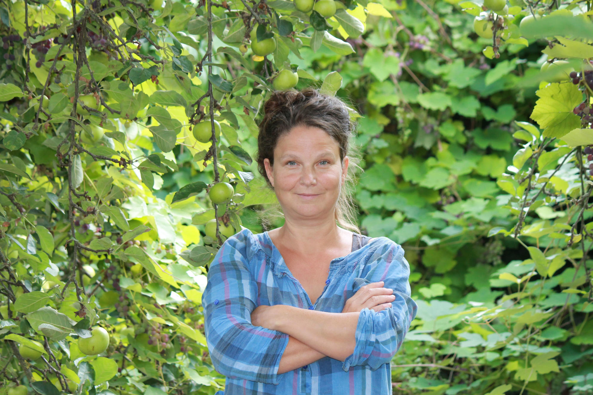 Dr. Ina Säumel leitet das Projekt EdiCitNet, arbeitete an der Technischen Universität Berlin und nun an der Humboldt-Universität zur essbaren Stadt.