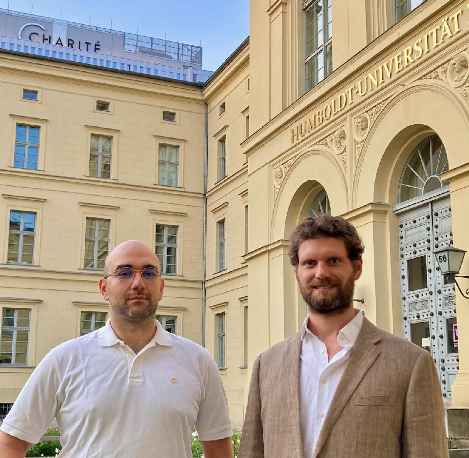 Dr. Ivan Nenchev (links) und Benjamin Wilck (rechts)