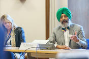 Teil der Delegation waren unter anderem Dr. Baljit Singh, Vice President, Research / Professor, Department of Veterinary Biomedical Sciences der University of Saskatchewan, ...