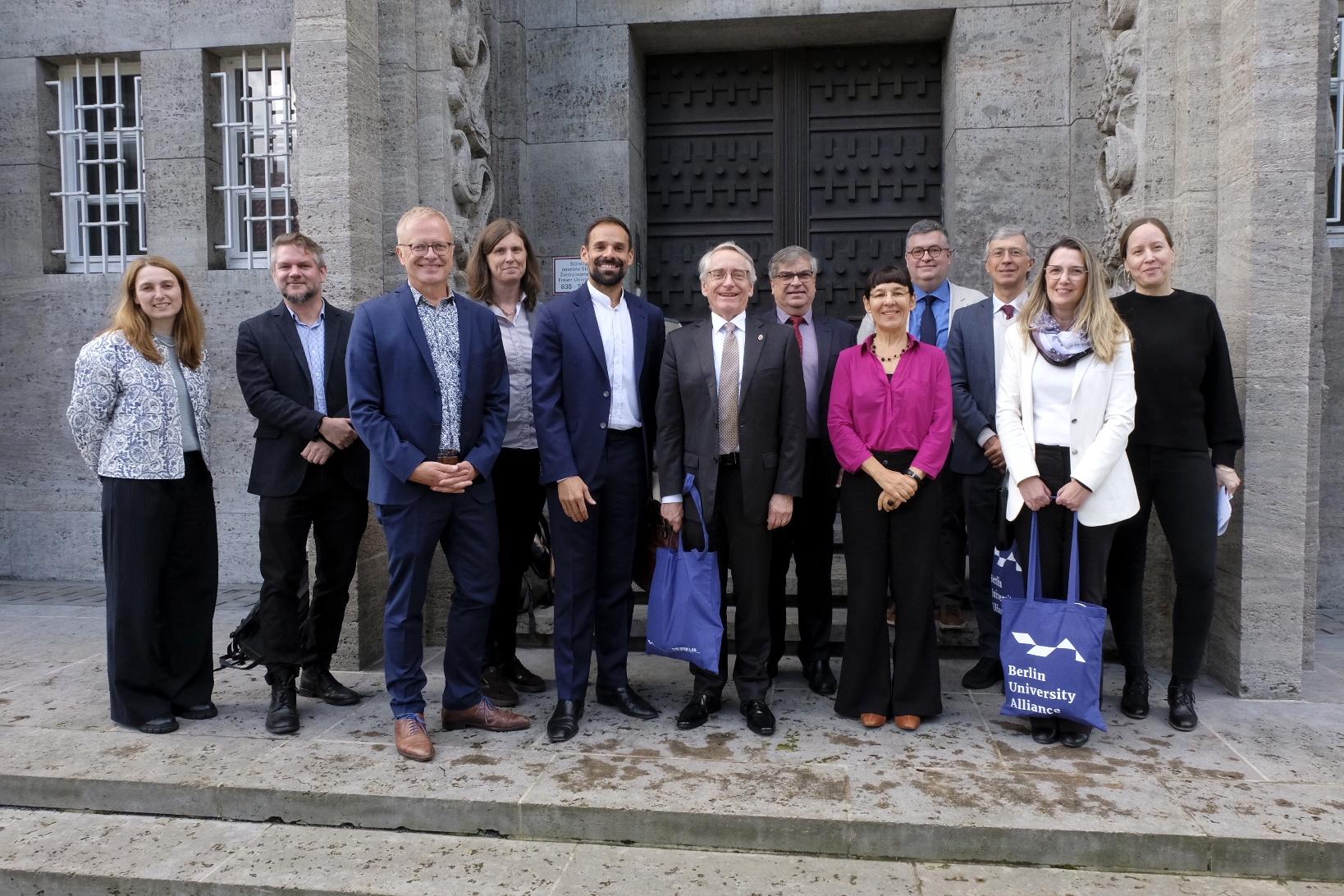 Delegationsbesuch der der Universidade de São Paulo (USP) zur Vertiefung der Zusammenarbeit mit der Berlin University Alliance