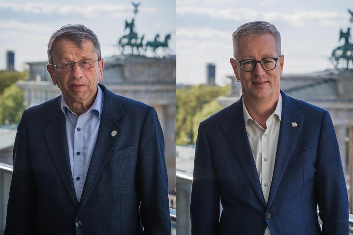Prof. Dr. Heyo K. Kroemer und Prof. Dr. Dr. h.c. Günter M. Ziegler