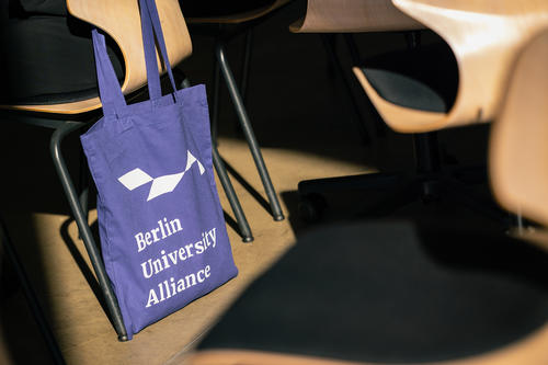 Stofftasche mit Logo der Berlin University Alliance