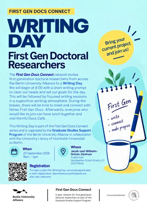 First Gen Docs Connect - Writing Day