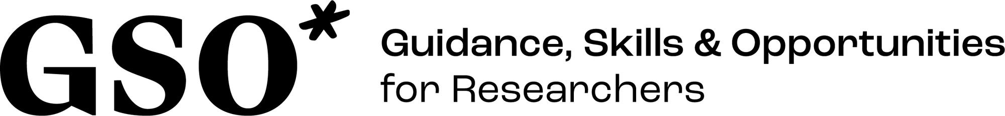 © Guidance, Skills & Opportunities for Researchers (GSO)