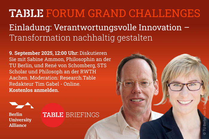 Table Live Verantwortungsvolle Innovation