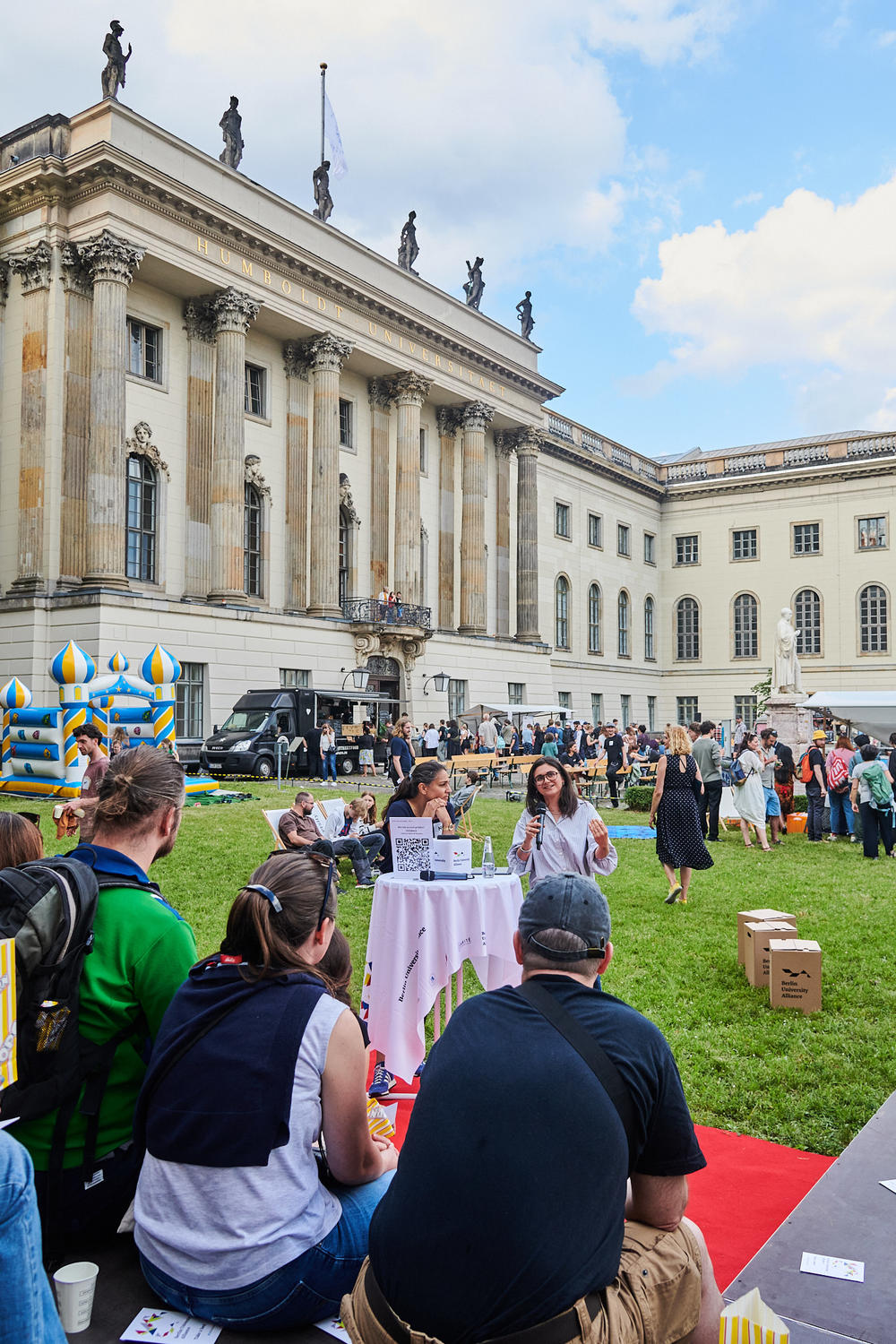 Blick auf die HU Berlin