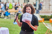 Caroline Bacciu in der Science Corner