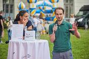 Dr. Jens Ambrasat in der BUA Science Corner