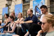Die Gwinner*innen im Publikum