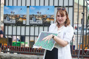 Dr. Joana Grah bei Soapbox Science