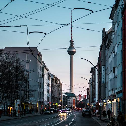 Blick auf den Berliner Fernsehturm / Chris Curry