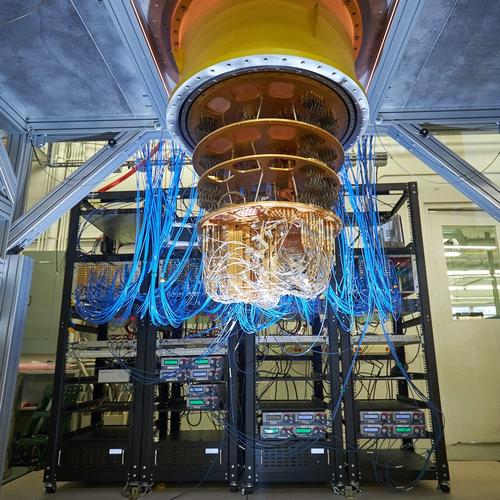 Über die Grand Challenge "Quantentechnologie“ der Berlin University Alliance werden Quanten-Forschungsvorhaben unterstützt. Bildquelle: Google Quantum AI