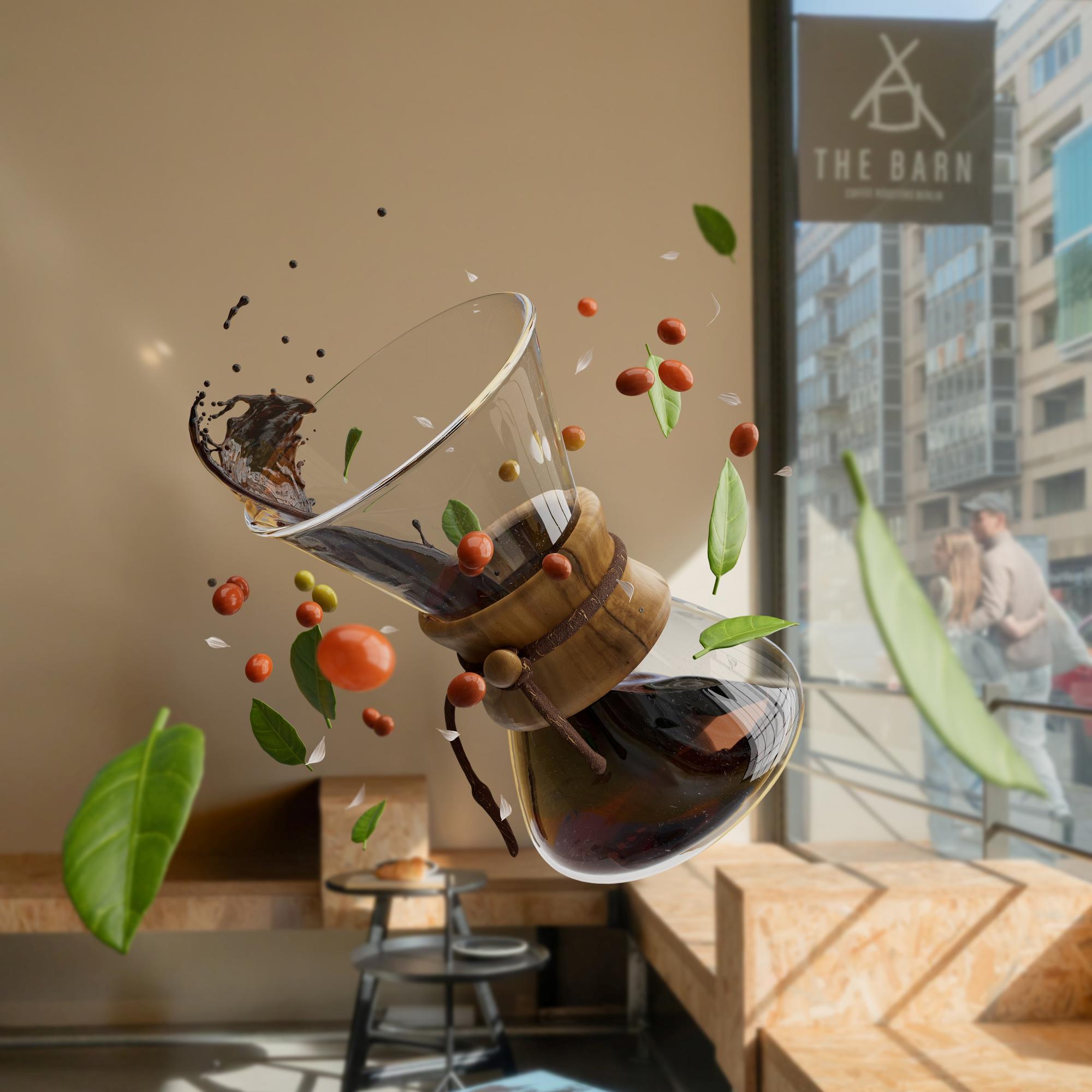 Die Chemex ist ein Kaffeezubereiter, der 1941 von Peter Schlumbohm in Chicago, USA, erfunden wurde.